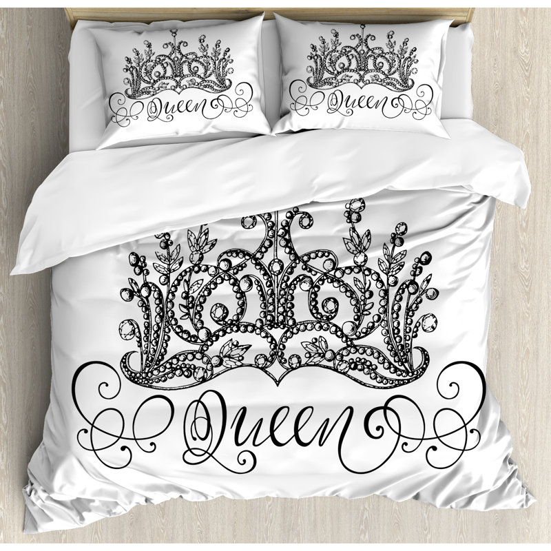 Modern & Contemporary Polyester Duvet Cover, King