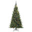 Artificial Hinged Christmas Tree Green PE and PVC-430575883-430576114