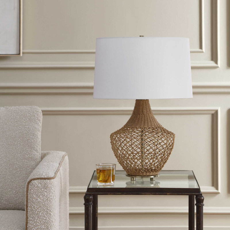 Uttermost Samori Rattan Table Lamp