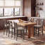 Tabouret de bar et de comptoir en X avec dossier en X-1595396170-1595396174
