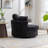Achorn 42" W Recessed Arm Slipcovered Swivel Barrel Chair-1613166979