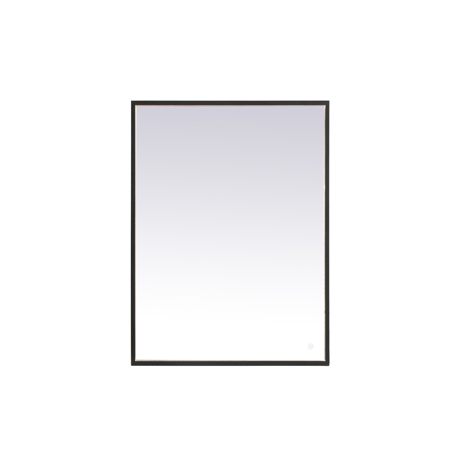 Piche Aluminum Mirror, Black, 30" x 40"