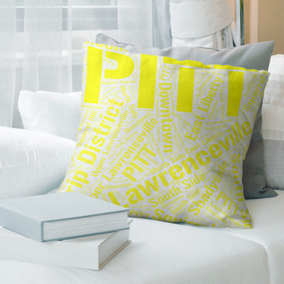 Leather/Suede Reversible Throw Pillow