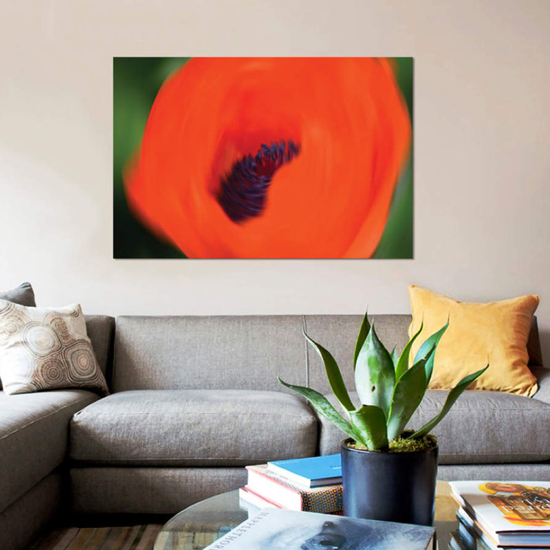 « orange de dépilament » par savanah planche, impression sur toile, H 8 po x l 12 po x P 0,75 po, Pas de tapis, Toile tendue