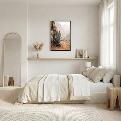 Art sur toile bleu et vert