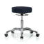 Tabouret pivotant réglable en hauteur à 360 degrés PERCH Chrome | Hauteur du banc moyen: 20,5 à 28 po-201164975-243881252
