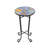 Patio Side Table,Colorful+Black