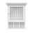 Cardonas Removable Mirrored Framed Door Medicine Cabinet with Adjustable Shelves and Open Storage-457905020