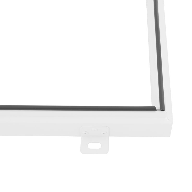 Trappe de sécurité robuste en alliage d'aluminium, Blanc, L 35,82 po x H 35,82 po