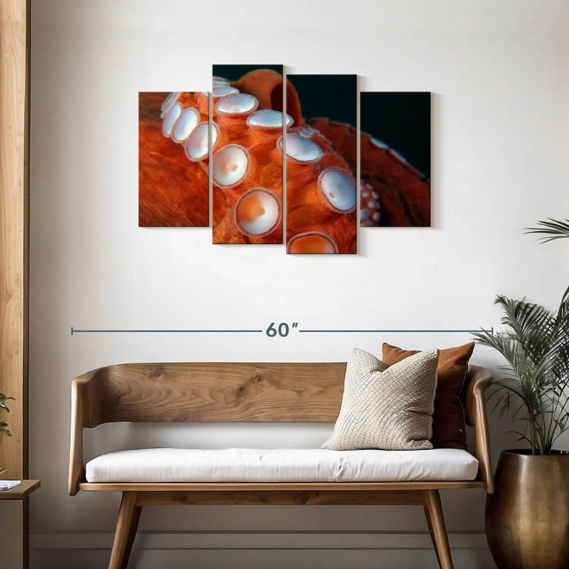 Japanese Octopus Tentacles, 27" H x 43" W