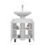 Meuble-lavabo blanc pour lavabo sur pied-1207071957