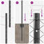 160cm H x 5000cm W Metal Fencing Kits