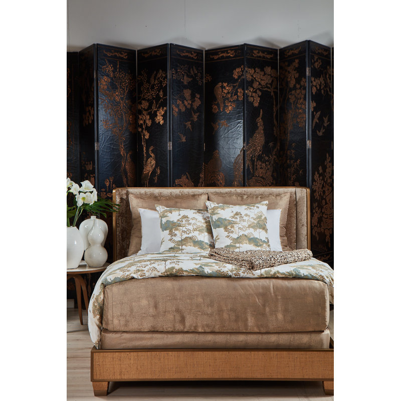 Stardust Coverlet, King Coverlet, Golden