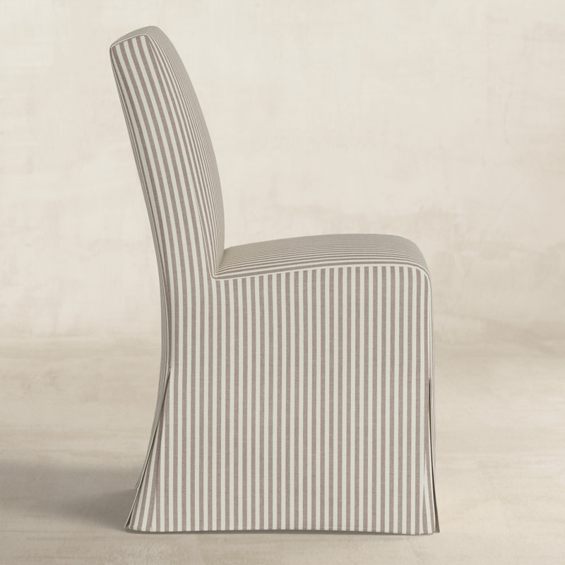 Lindy Dining Chair, Mauve Striped
