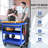 3 Tier Rolling Tool Cart, Heavy Duty Utility Cart Tool Organizer with Storage Drawer-206055808