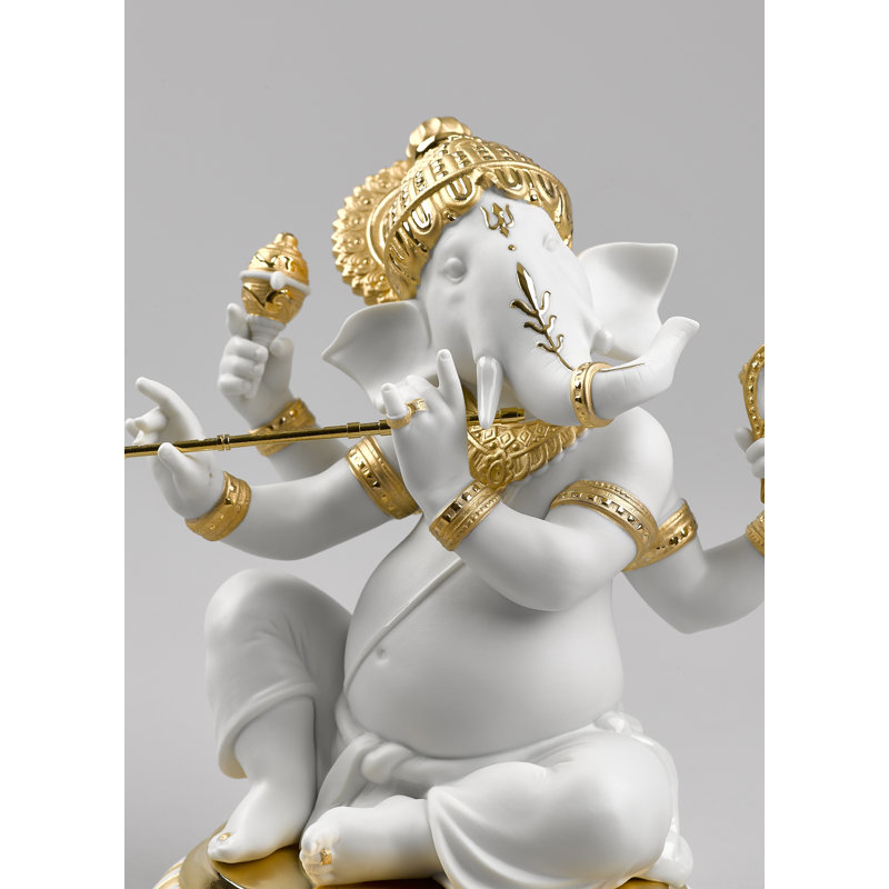 Bansuri Ganesha Figurine