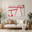 «Hard Edge» 17, art mural gris en métal-1746233386