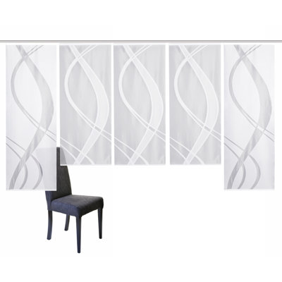 Mccourt Semi Sheer Curtain Panel Pair