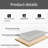 Retro Olutobi with Lockable Drawers, Wine Storage Cubbies, Hanging Wine Glass Rack, and LED Lighting-789940726
