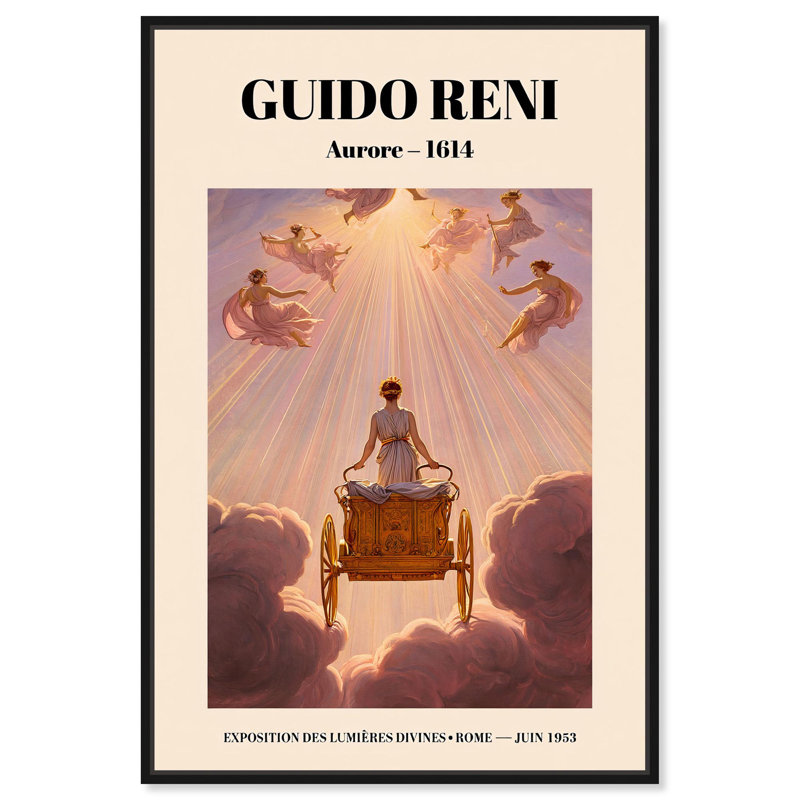 «Goddess of Dawn», affiches sur toile par Art Remedy, H 16 po x l 11 po, Structure noire