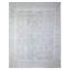 Tapis gris nouvel âge en laine 11 pi 9 po x 14 pi 4 po Wolbertus