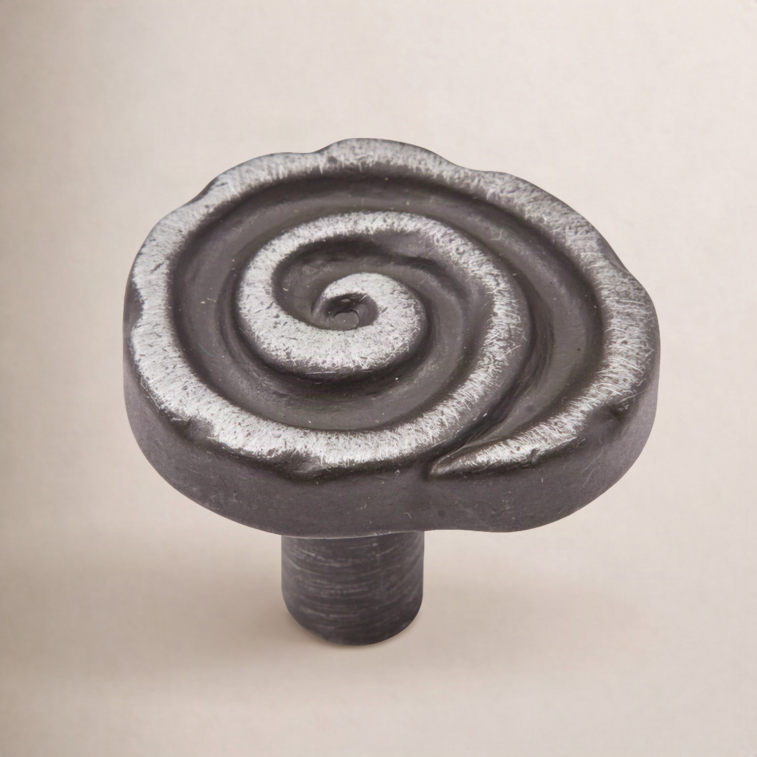 Swirl Knob CK Series, Distressed Nickel