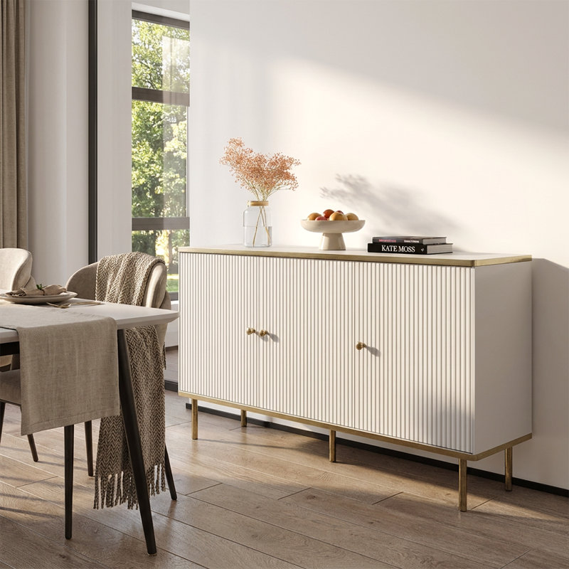 Buffet blanc 54,3 "Camelia