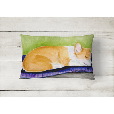 Outdoor Reversible Throw Pillow