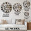Horloge murale White Roses In Bloom-1467556850