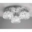 Vinton Glass Semi Flush Mount