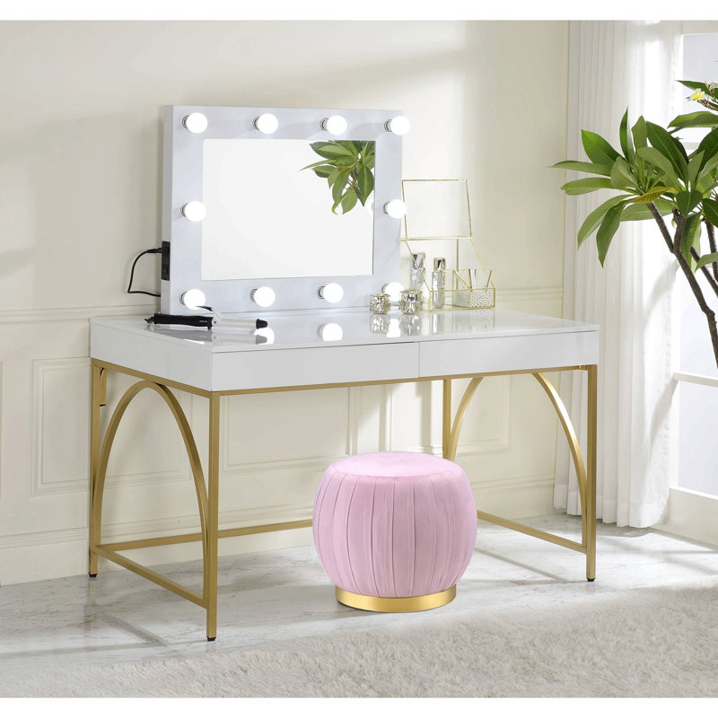 Sleek & Chic Modern Vanity Makeup Desk