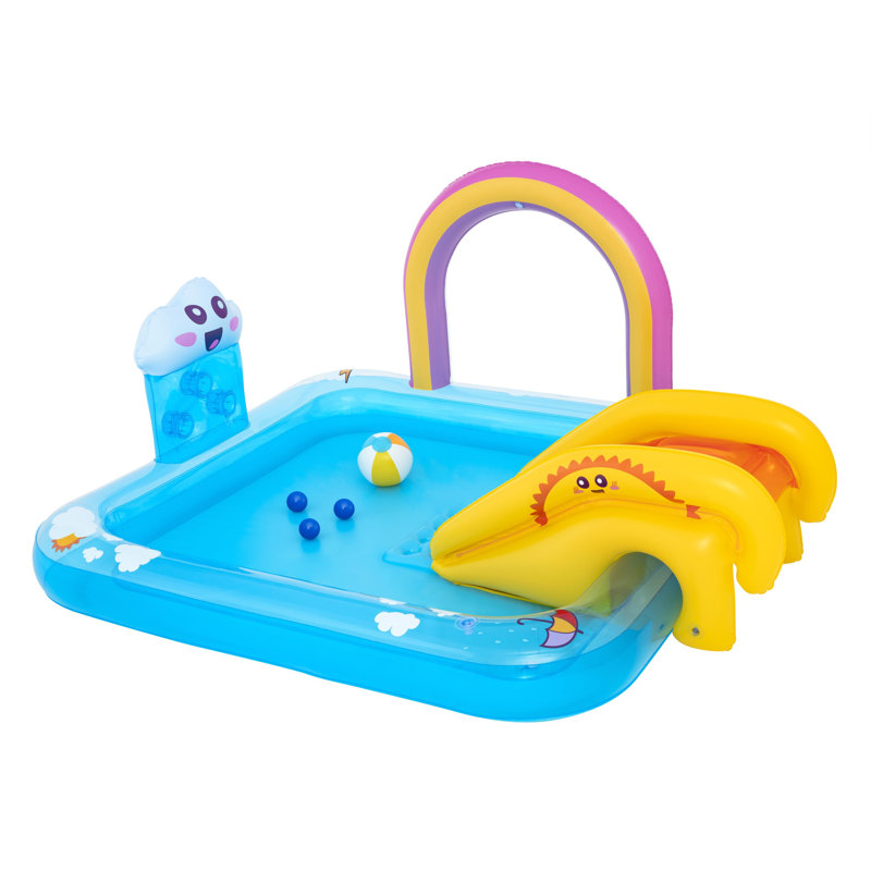 Polyvinyl Chloride (PVC) Kiddie Pool 89cm H x 150cm W x 188cm L