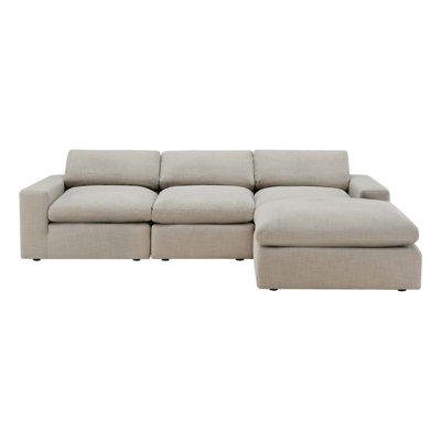 Asher 4 - Piece Upholstered Modular Sectional