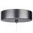 1 - Light Grey LED Unique/Statement Pendant