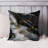 Abstract Marble Geode Symphony I Modern Throw Pillow Cover-103847124