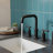 Modern Bathroom Sink Faucet with 2 Handles