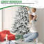 Arbre de Noël floqué PEPVC-1104521675
