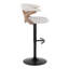 Tabouret pivotant à hauteur réglable-93570905