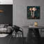 Art mural en verre rouge «Red River of the North 09» par Gordon Semmens-394265684