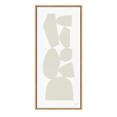 "Construit IV" par déclaration sur toile encadrée