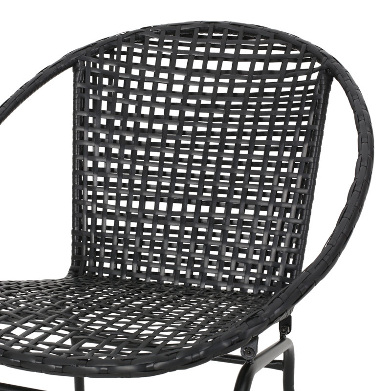 Chaise d'extérieur en osier