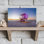 «Sunrise With A Pastel Lifeguard Station - Do The Colors Make This», art mural abstrait contemporain