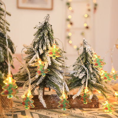5 Feet Christmas Decorative Light String, 10 LED Christmas Tree Christmas Lights Battery Powered for Indoor Outdoor Christmas Holiday Christmas Tree Decoration