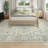 Watte Vintage Moroccan Washable Area Rug, Non-Slip Backing Low Pile Indoor Rug for Living Room, Bedroom, Dining Room or Office-737189930-719502386