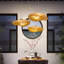Luminaire suspendu 1 lumière DEL Jaclynn-1652781725