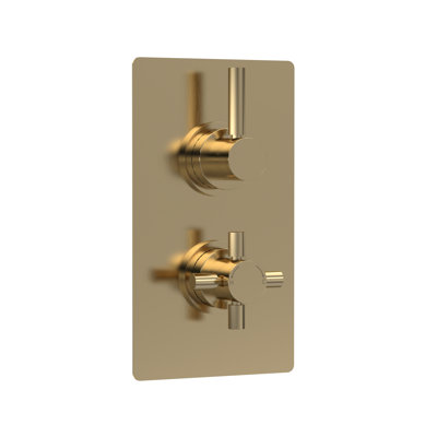 Tec Pura Twin Thermostatic Shower Valve