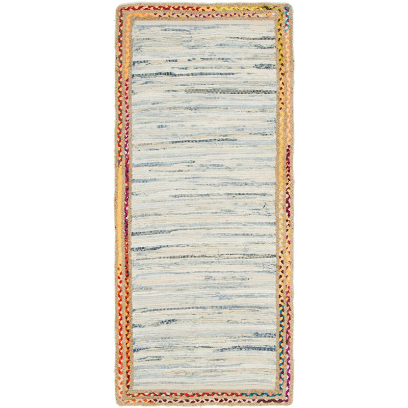 Cotton Indoor Rug, Runner 2'6" x 6'