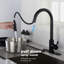 Robinet de cuisine tactile avec douchette extractible-117562953-117562951