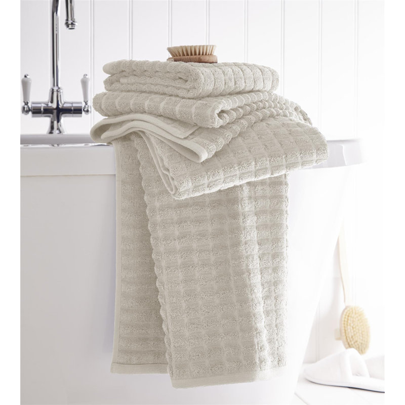 Fralish Plush Ribbed Mulit-Size Set, Cream