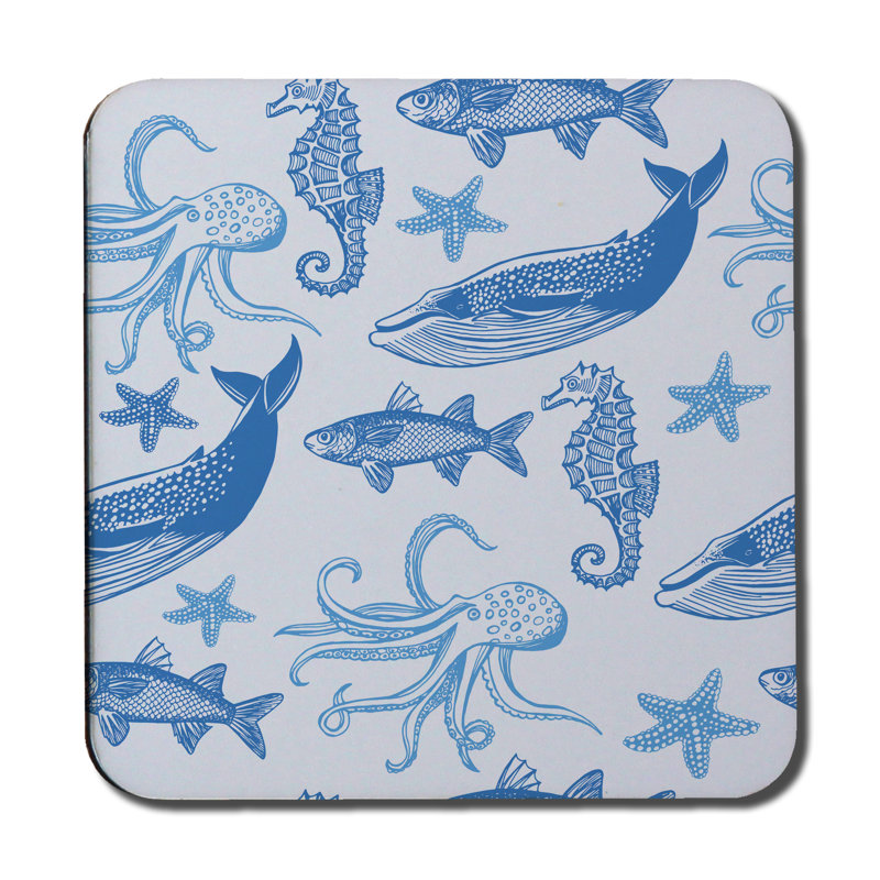 Square 6 Piece Coaster Set